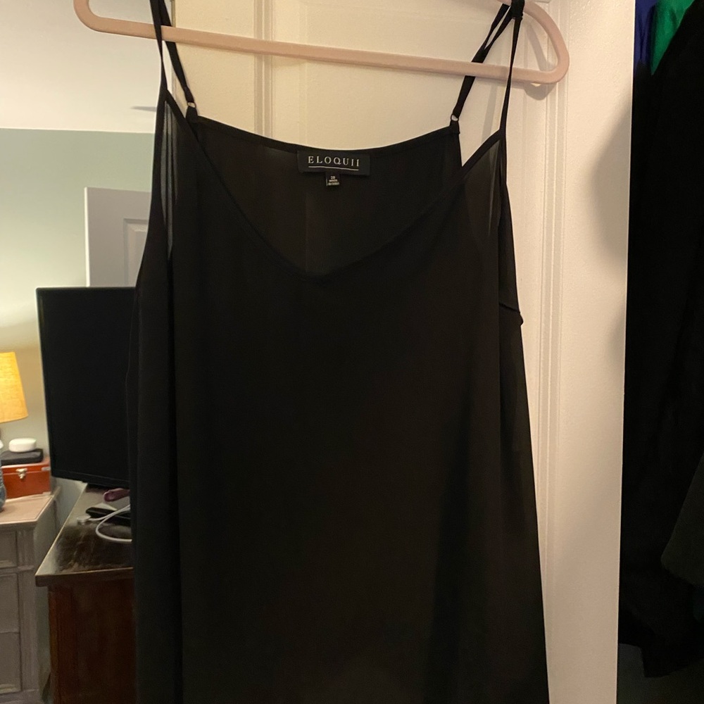 Eloquii Black Cami Top